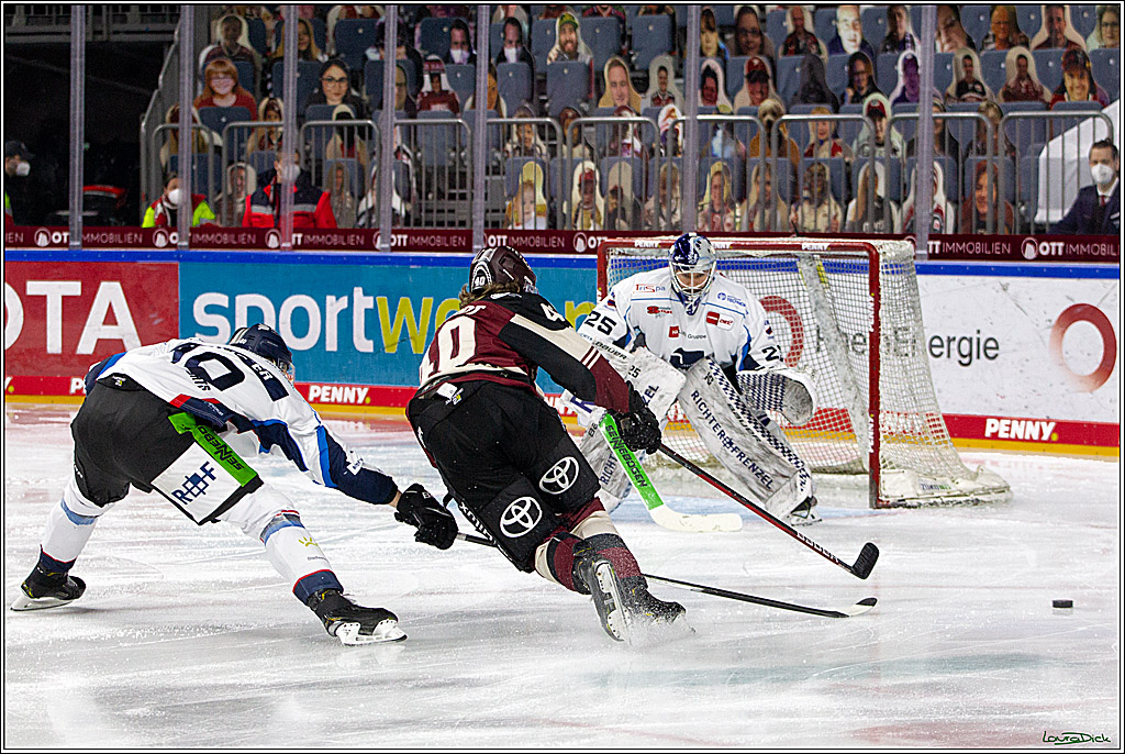 PENNY DEL;  Koelner Haie - Straubing Tigers; Koeln, 14.04.2021